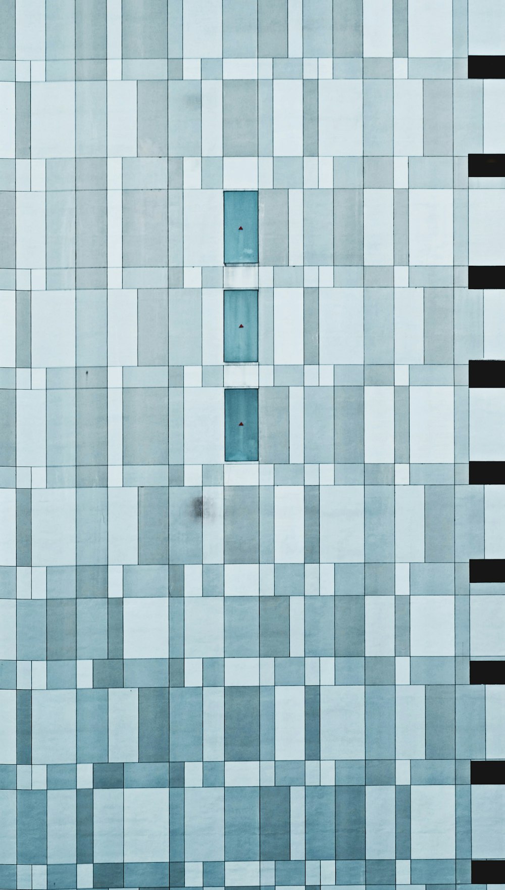 white and black concrete building