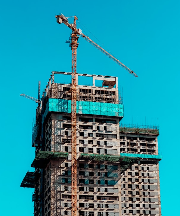 brown and white concrete building