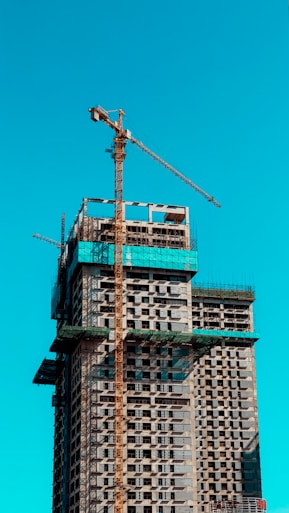 brown and white concrete building