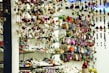 A colorful assortment of creative gift products showcased beautifully.