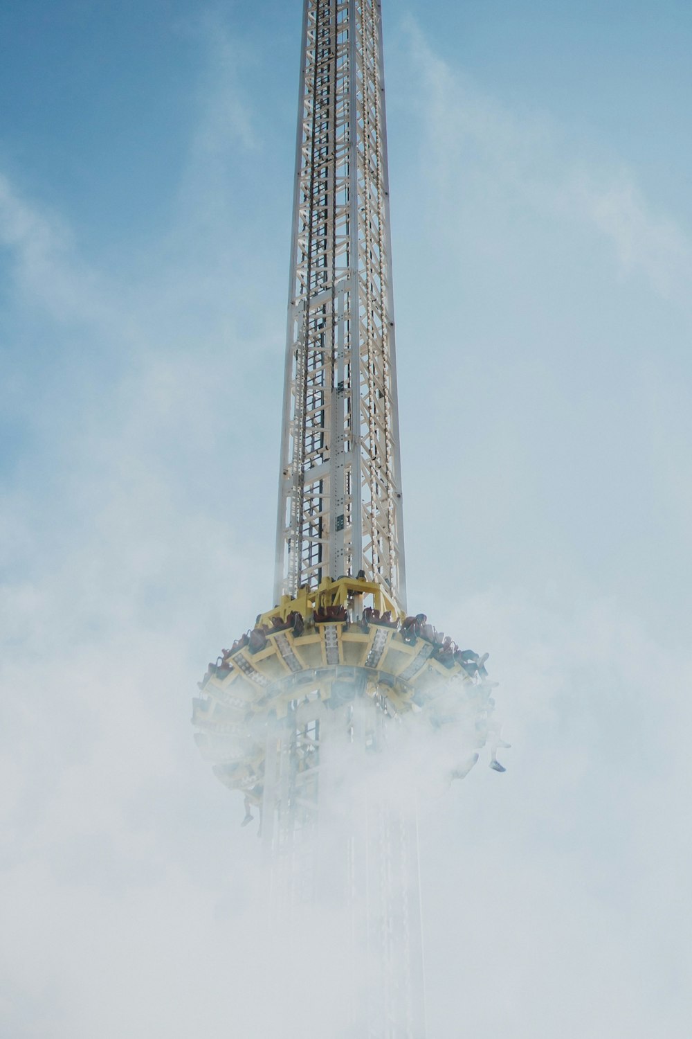 white and gold tower under blue sky