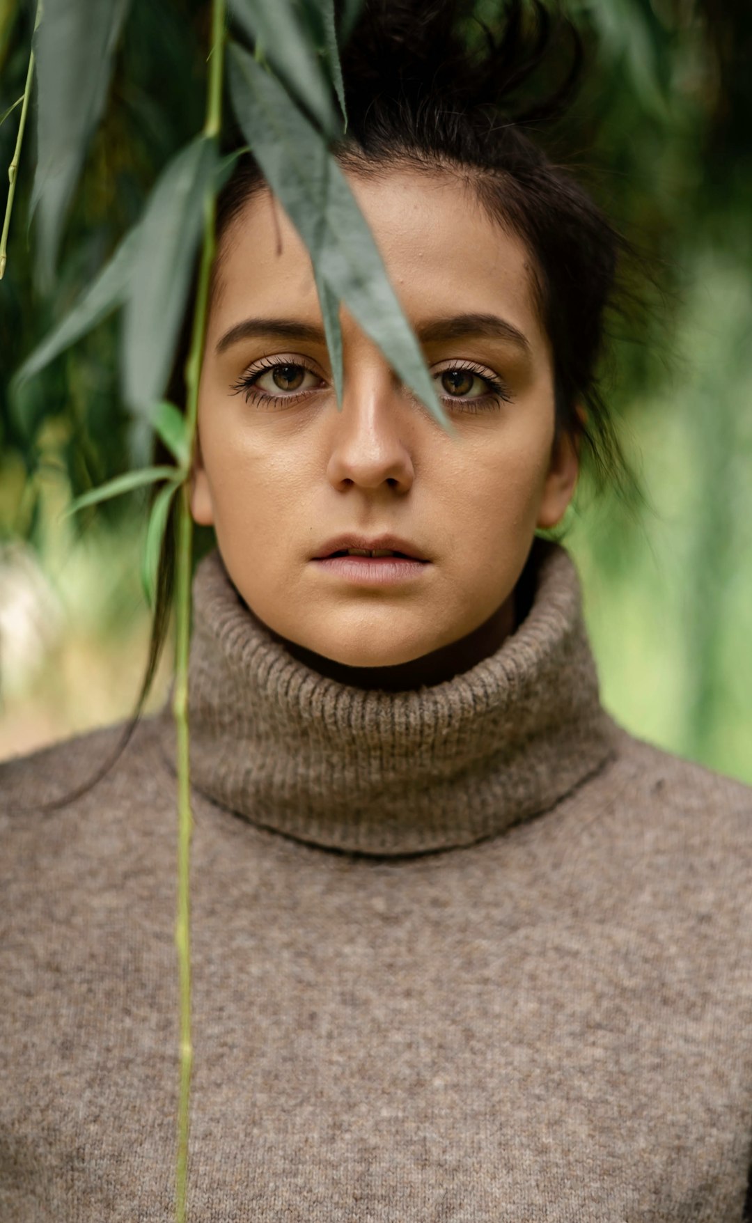 boy in gray turtleneck sweater