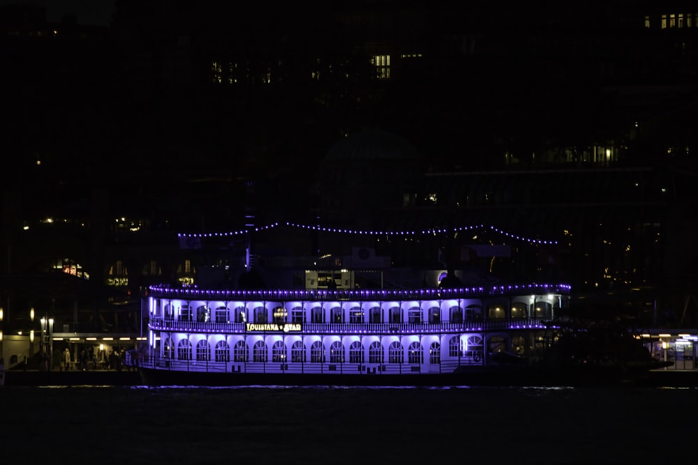 lighted building during night time