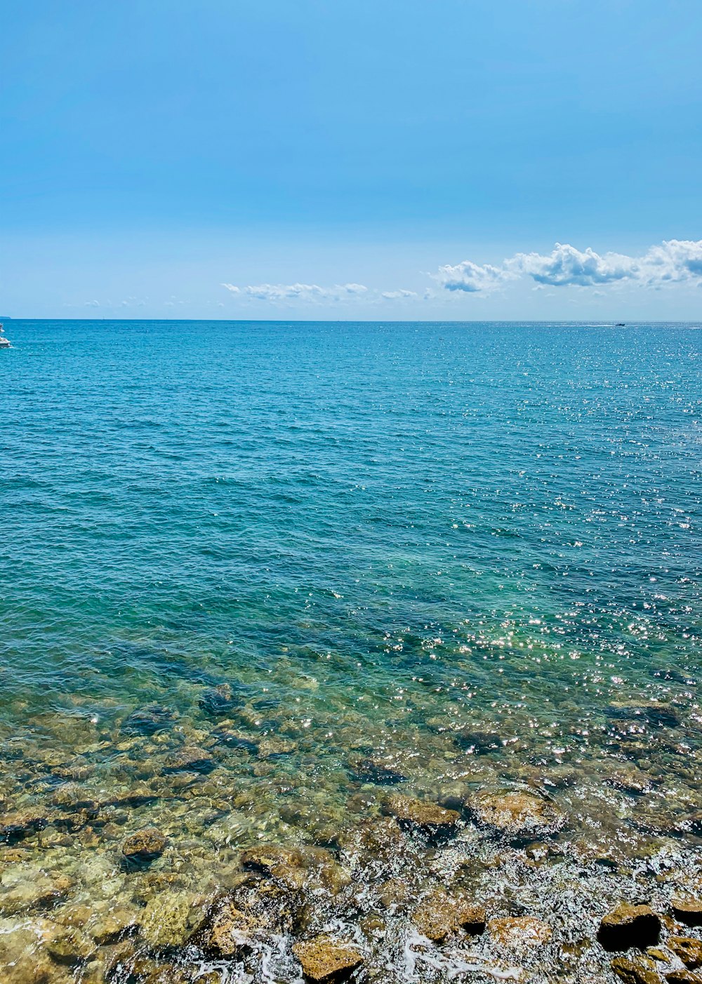 blue sea under blue sky during daytime