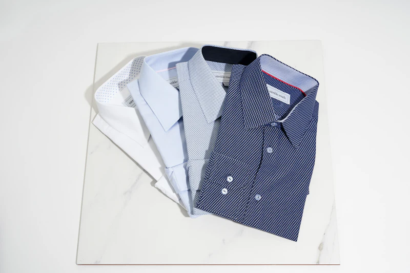 Navy Check Shirt