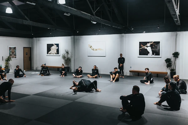 The studio entrance
