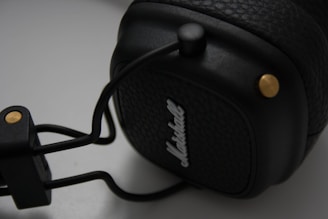 A close-up view of the intricate details and features of our headsets.