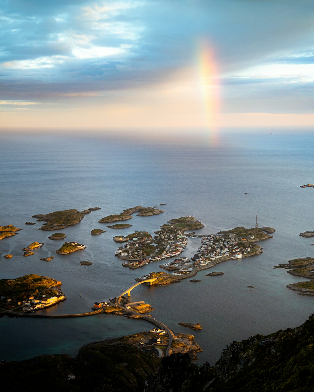 aerial view of island during daytime