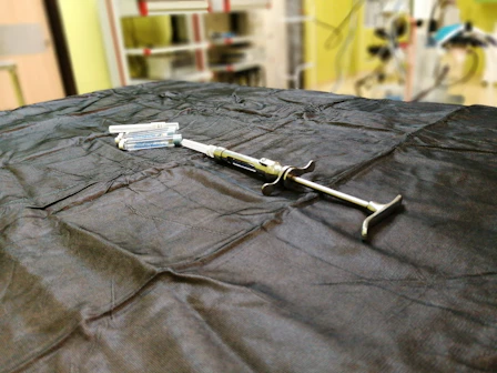 A close-up of a wild plum-colored vial with a syringe, symbolizing high-quality injectable medicines.