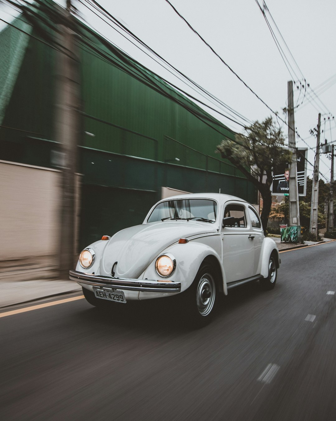 white car on road during daytime