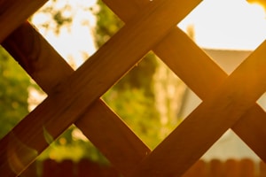Wooden Garden Trellis