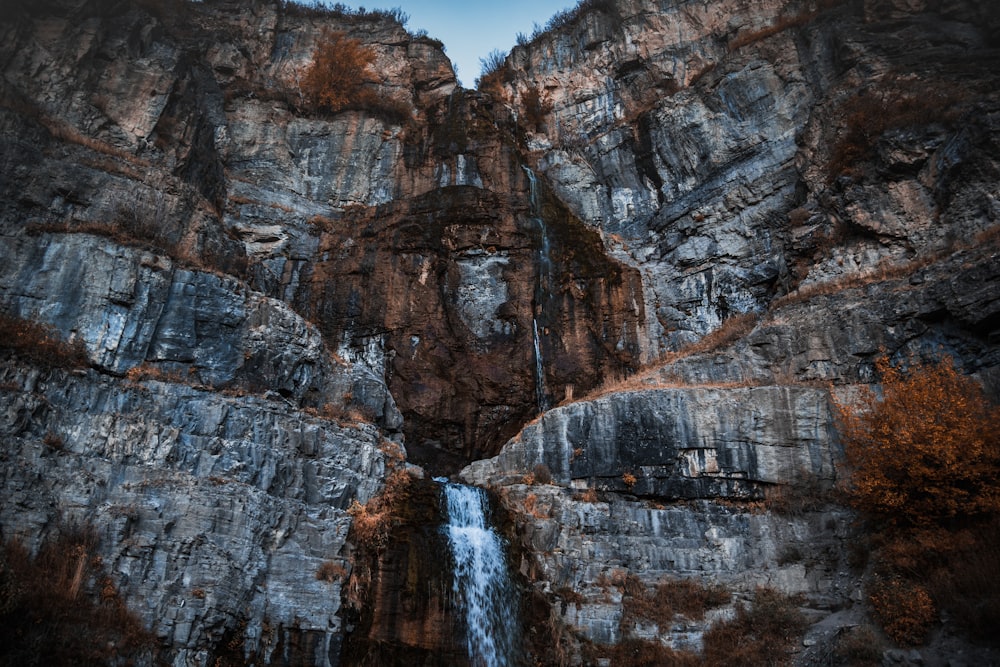 brown rocky mountain under blue sky during daytime