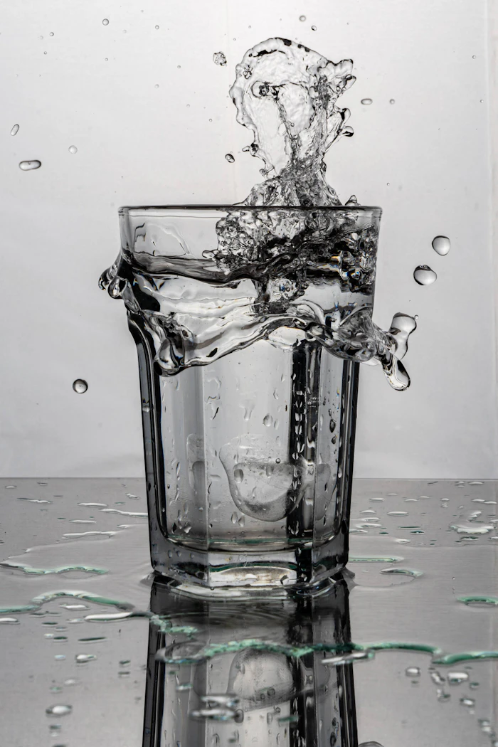 Glass of water