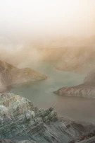 A serene landscape shot with muted tones, evoking a contemplative mood.