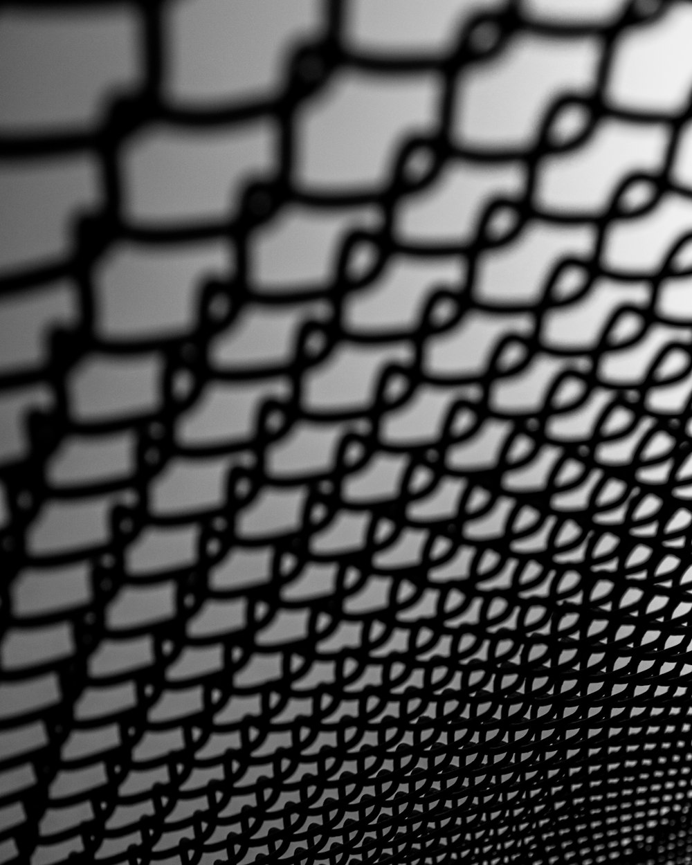black and white mesh net