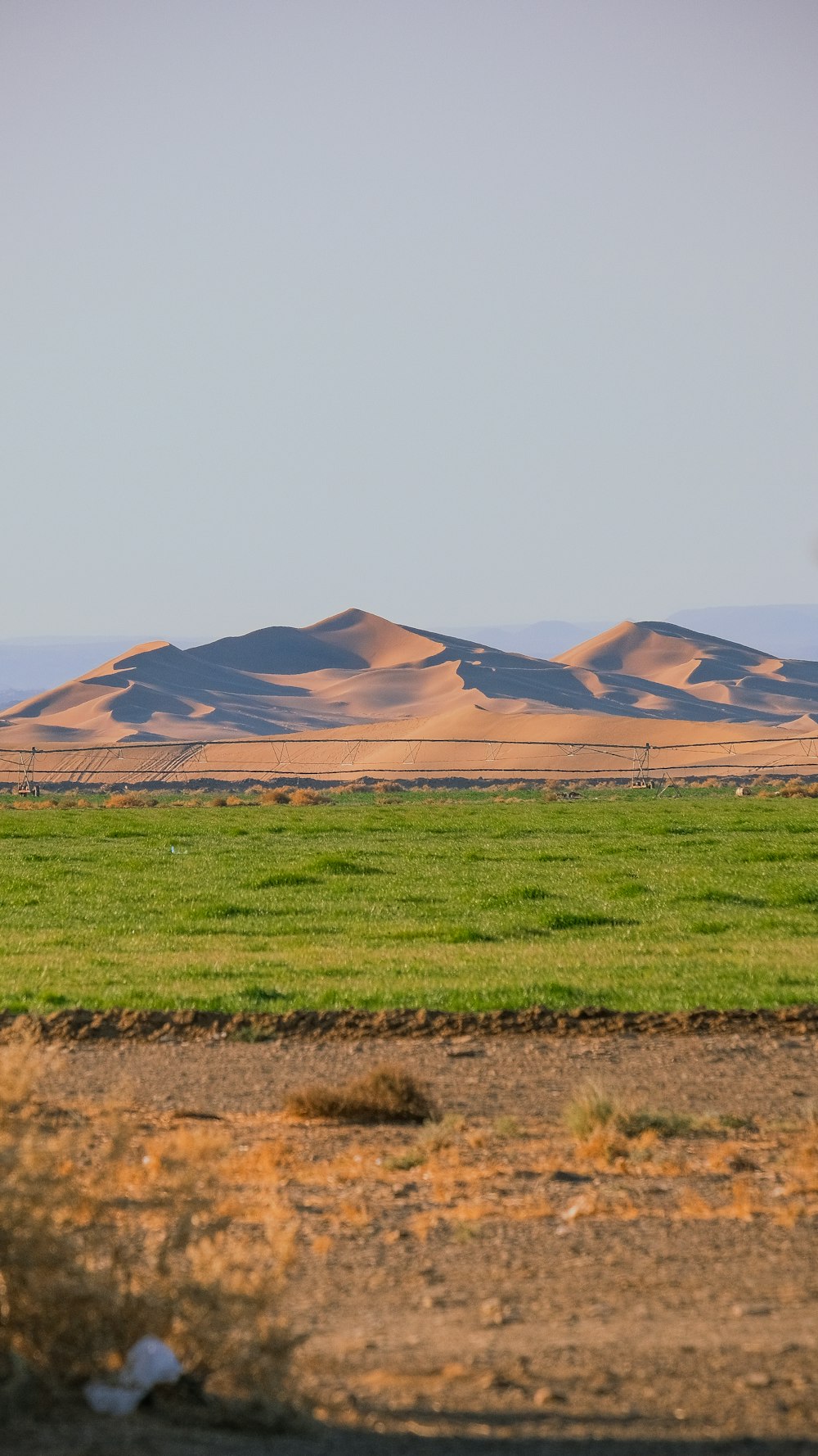 brown mountain under white sky during daytime