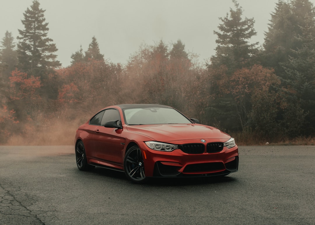 red bmw m 3 coupe on road during daytime