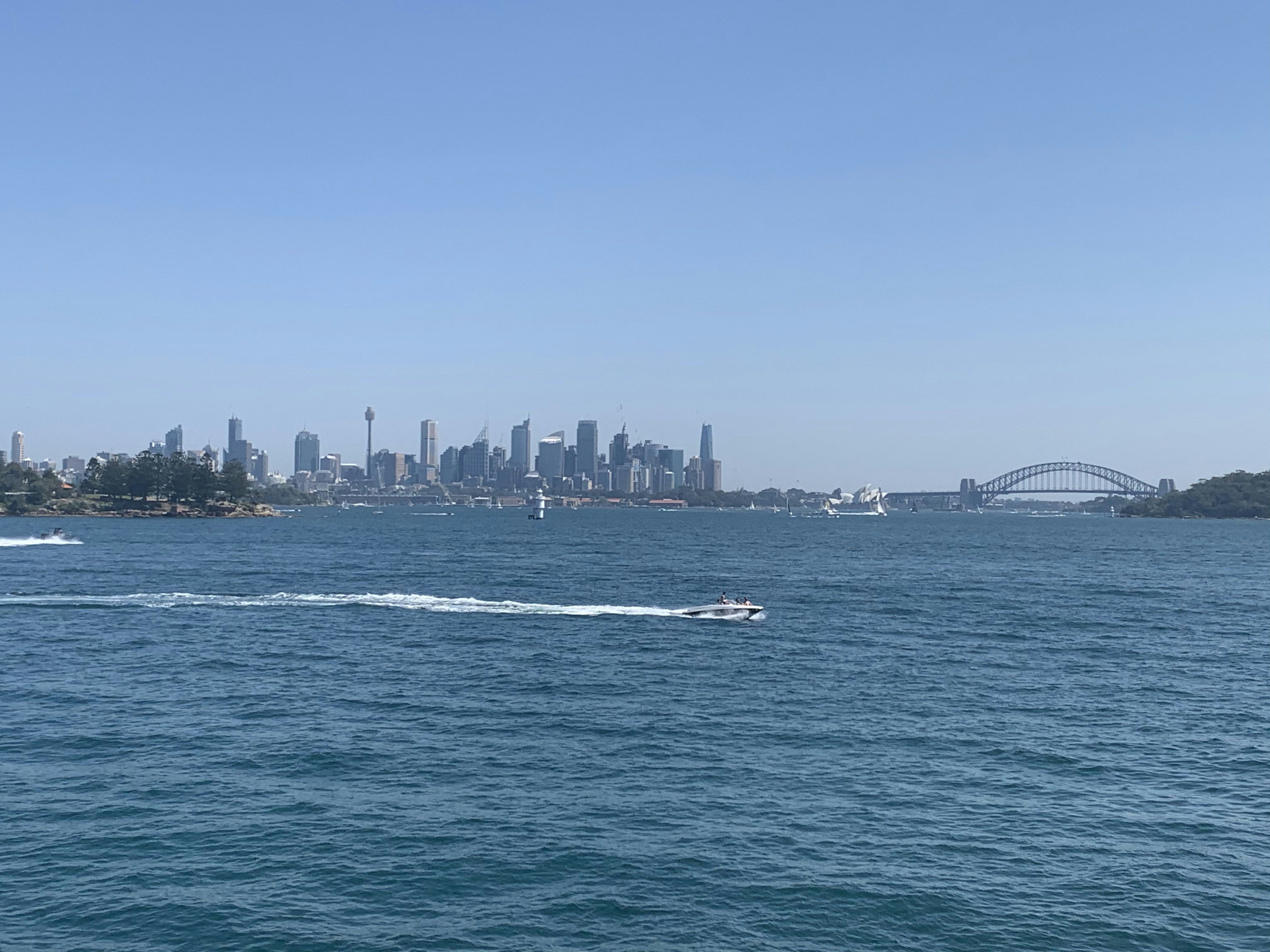 white boat on sea near city buildings during daytime