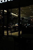 A calm coffee shop scene with a person brainstorming ideas.