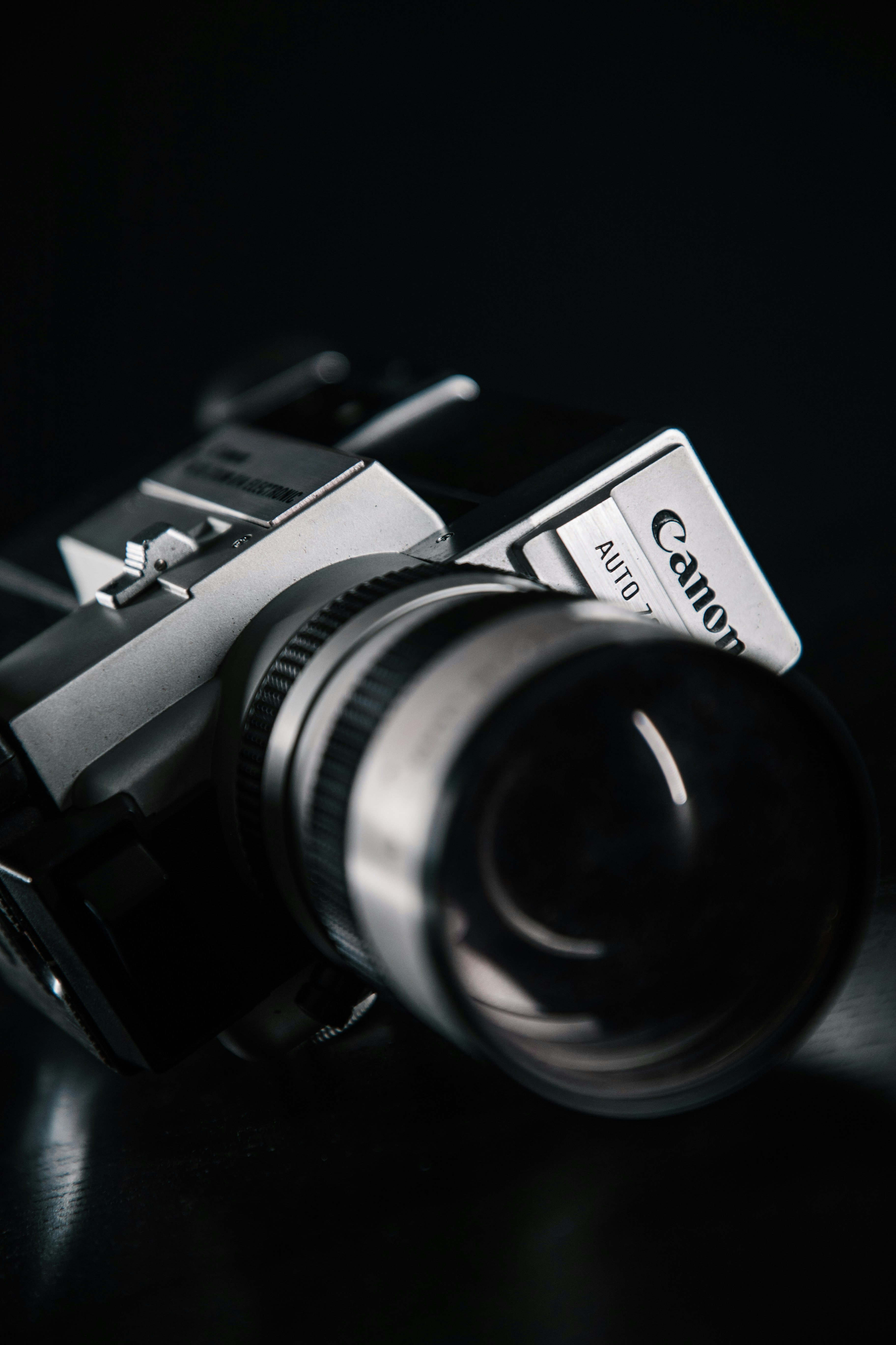 black-and-silver-dslr-camera
