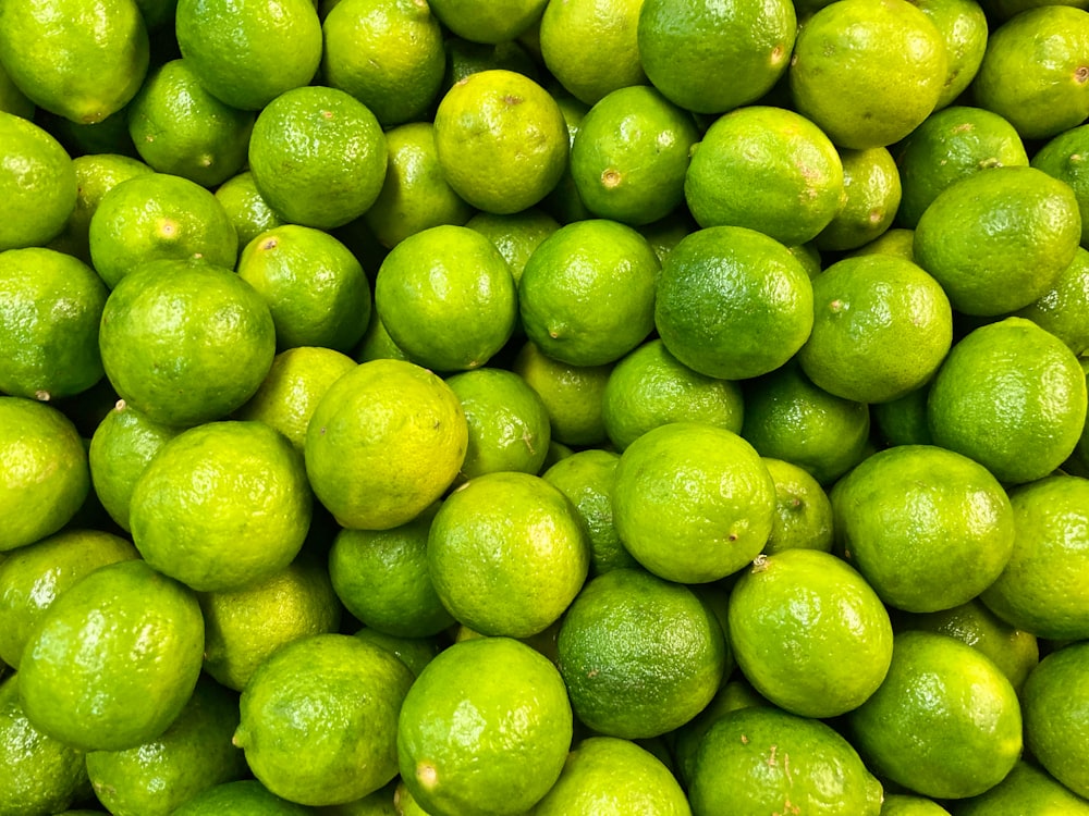 Foto ravvicinata di calce verde