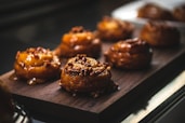 tray of sticky buns, sticky bun day, February 21