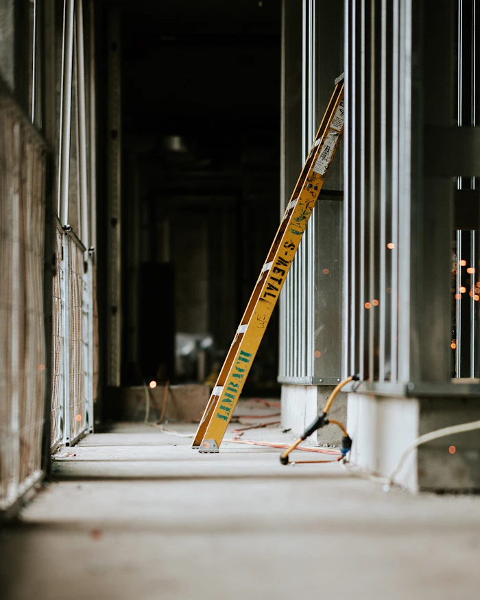 Drywall crew preparing to hang on a commercial project
