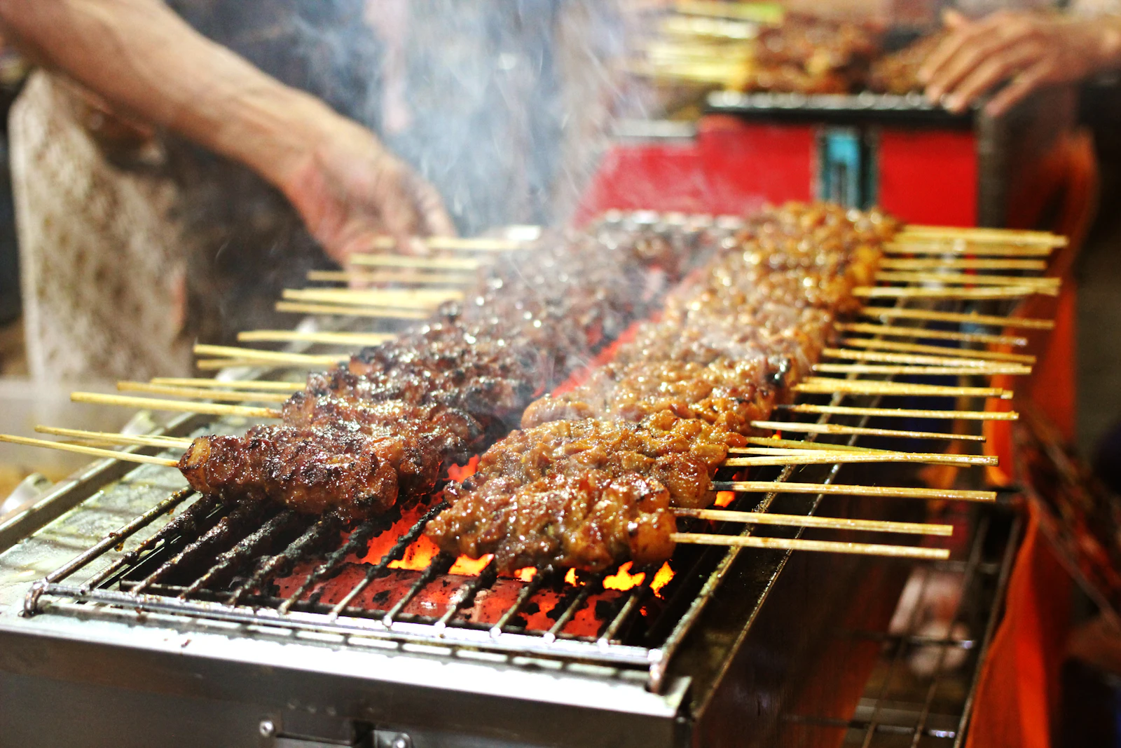 Sate Kambing Premium Lemak Tipis