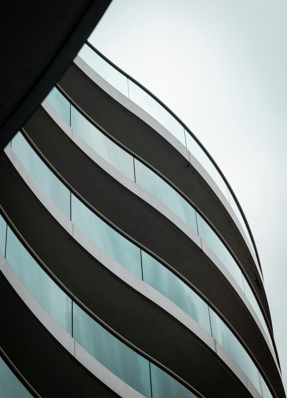 white and black concrete building