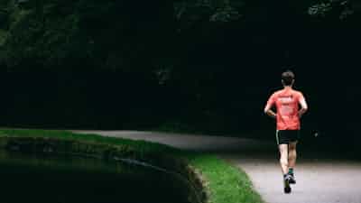 Hvad er den gennemsnitlige skridtlængde og løbekadence ved løb?
