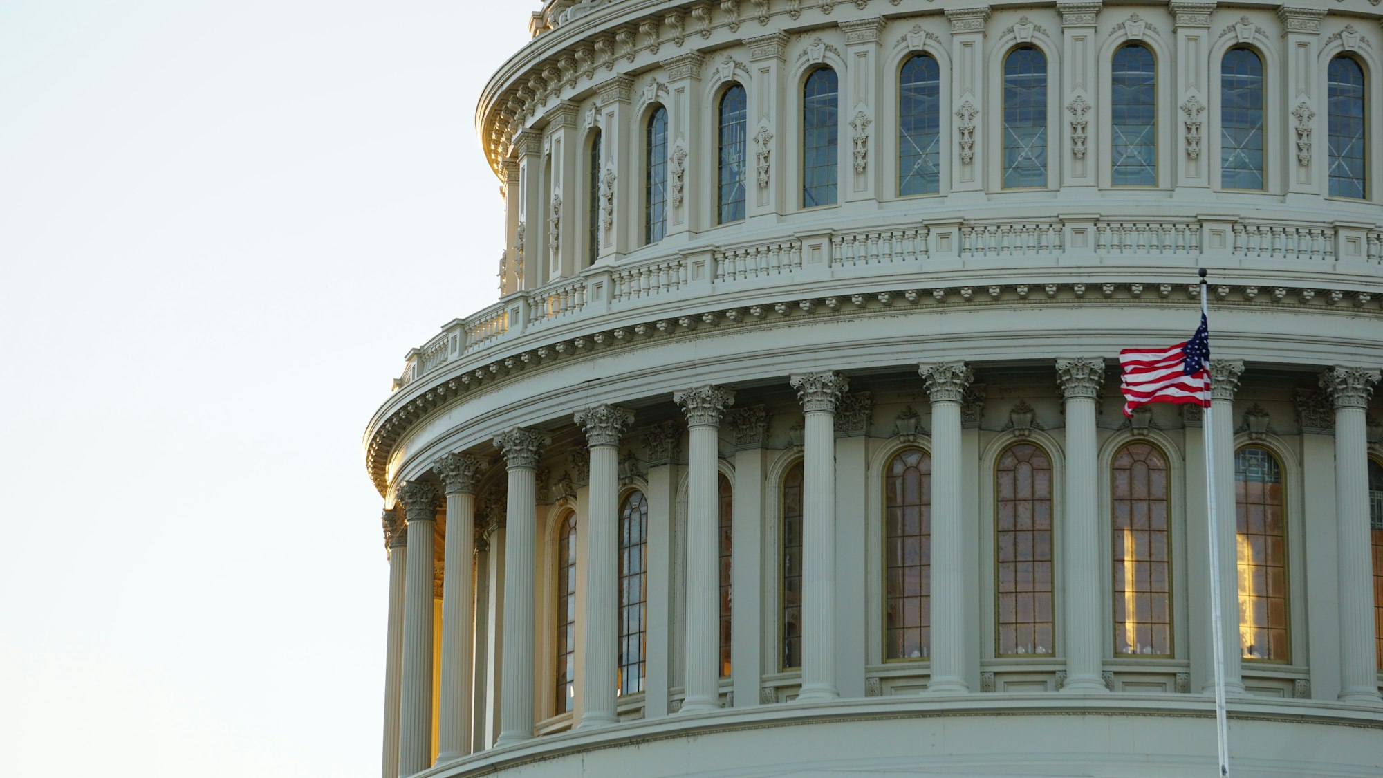 What Did California Senator George Murphy Start Filling His Desk Up With In 1964?