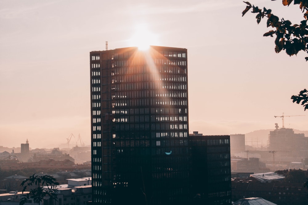 black high rise building during daytime