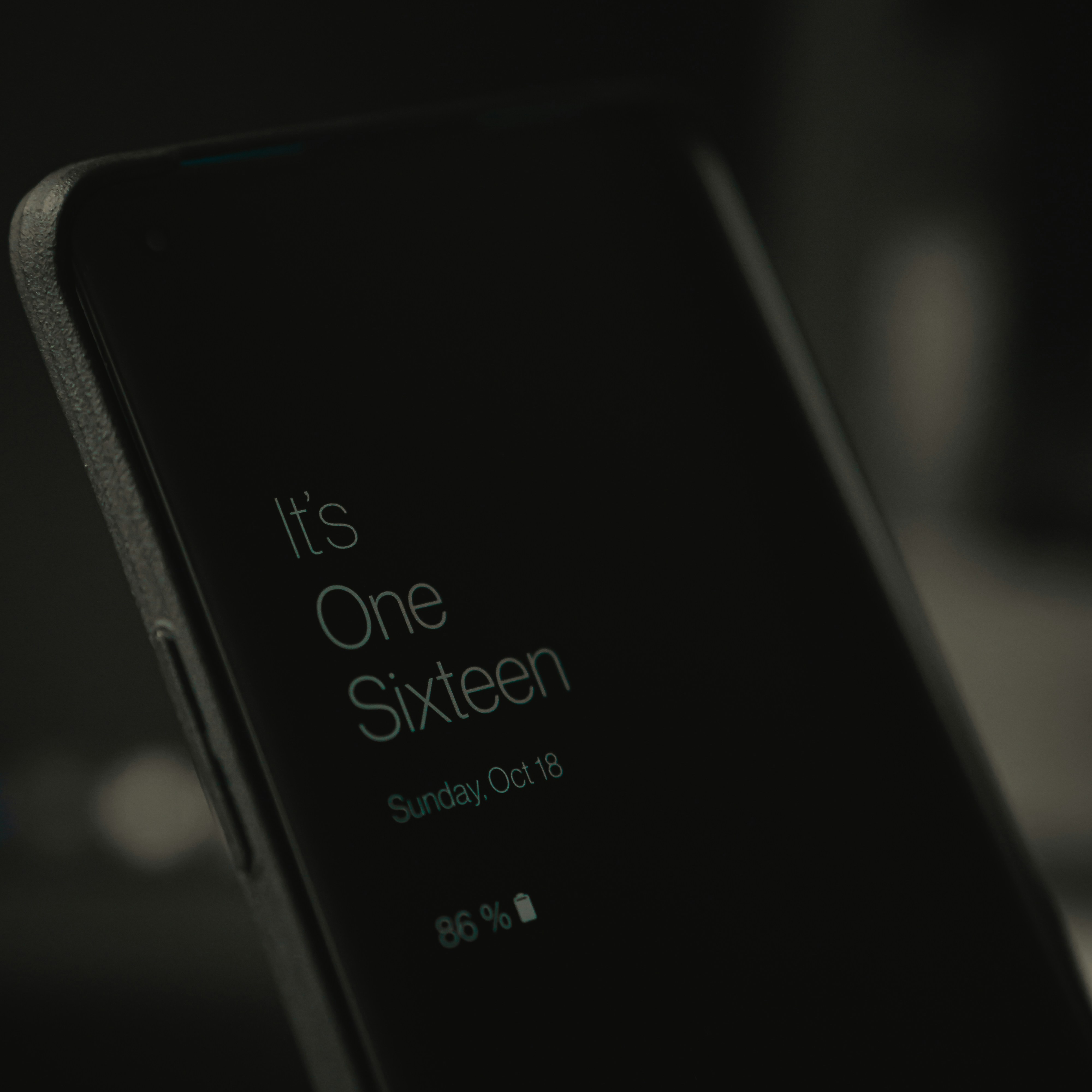 iPhone 7 negro a las 10:00