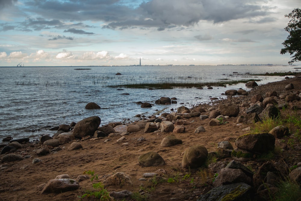 body of water under cloudy sky during daytime