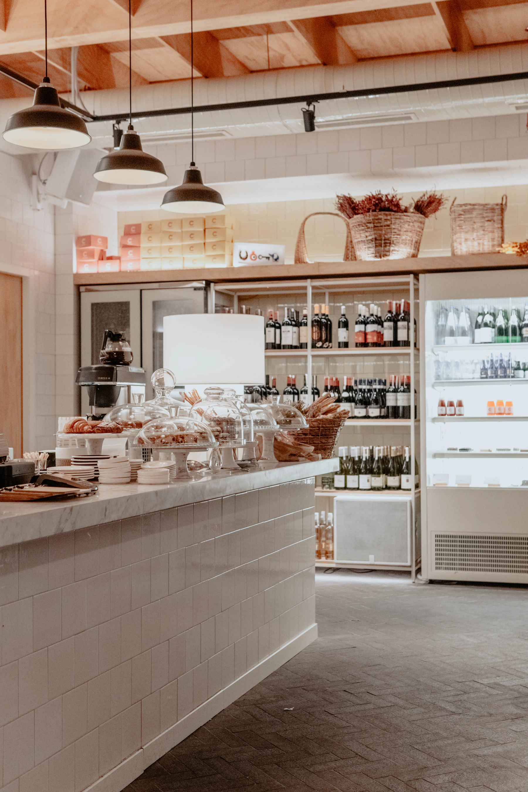 Clean, premium meat counter