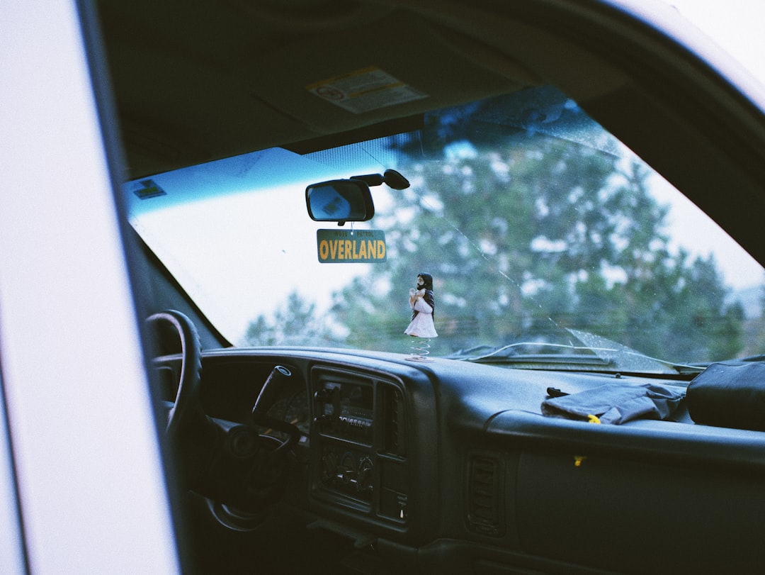 black car interior during daytime