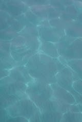 blue water with white light