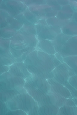blue water with white light