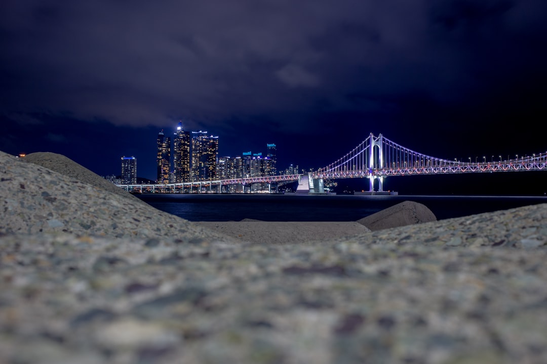 Suspension bridge photo spot Gwangalli Beach South Korea