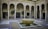 A beautifully renovated outdoor space featuring elegant tile work.