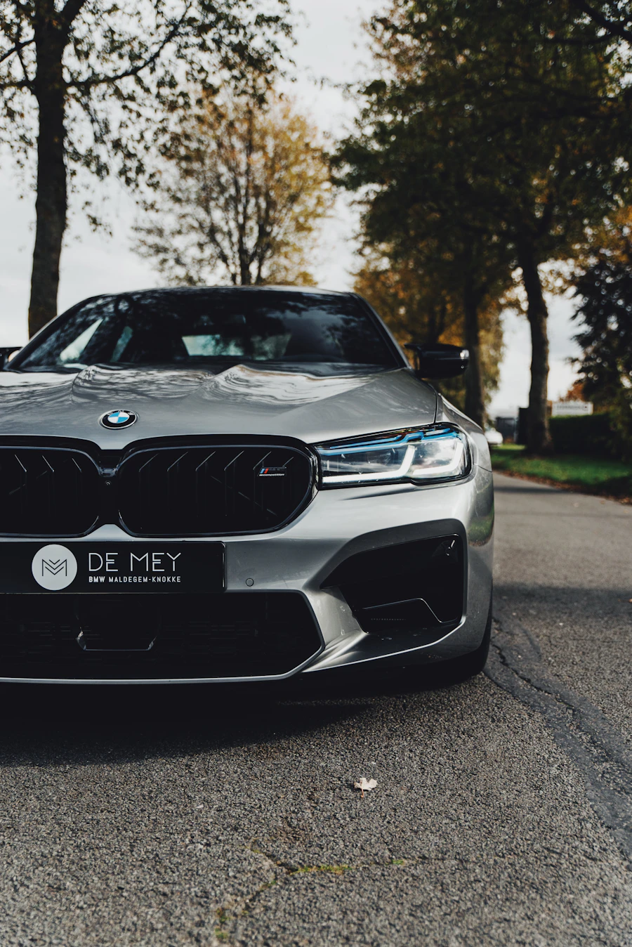 Zwarte BMW M3 project