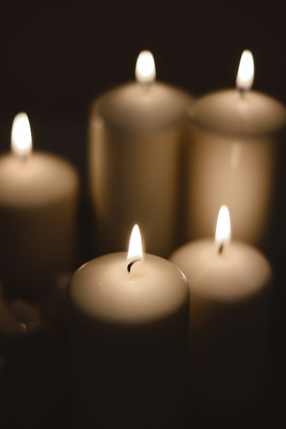 close up photo of candles