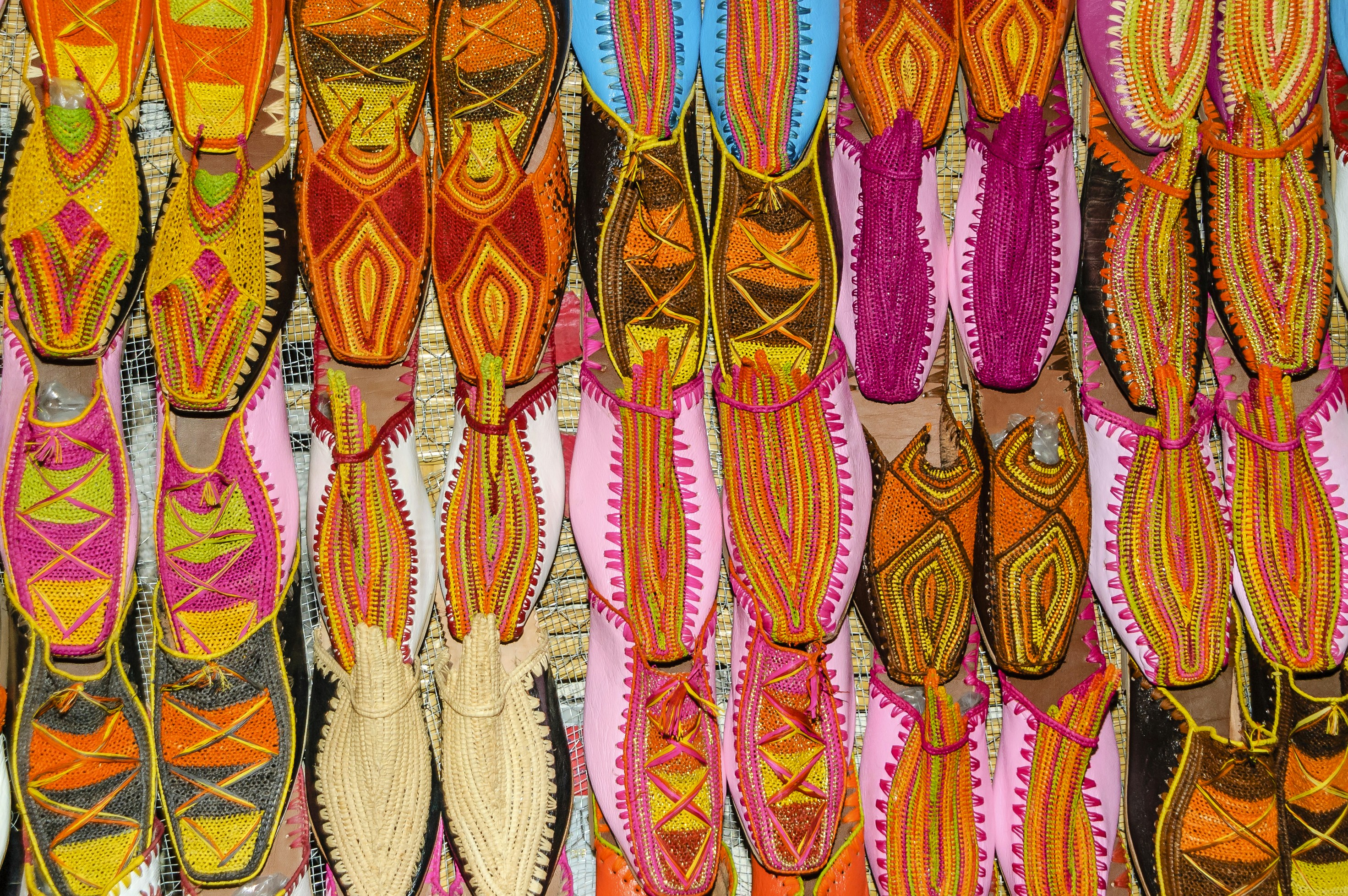 pink blue and yellow heart shaped decors