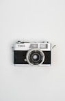 black and silver pentax camera