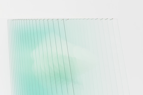 green and white line paper