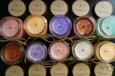 Photo of a similar item: Scented Soy Candle Tin Gift Set, 12 Pack