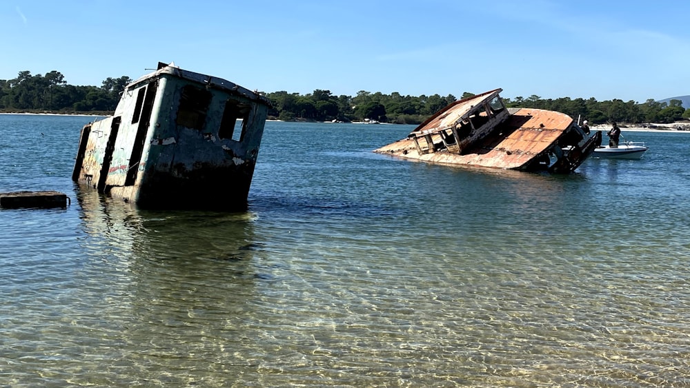 brown boat on body of water during daytime