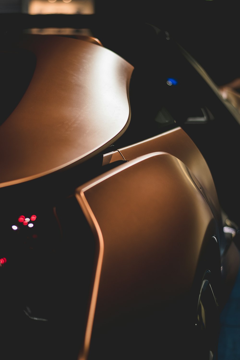 black and brown car interior