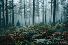 green and brown plants in forest during daytime