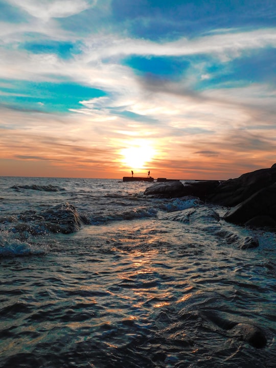 body of water during sunset in Montevideo Uruguay